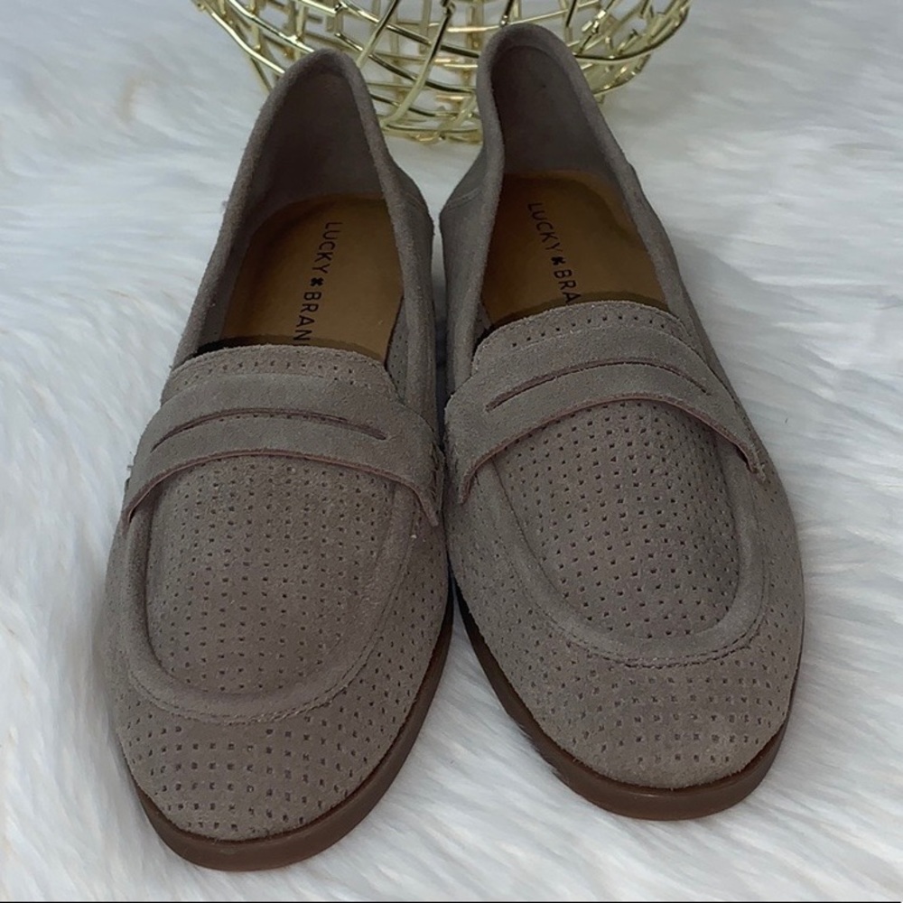 LUCKY BRAND CAYLON PENNY LOAF  SOFT LEATHER